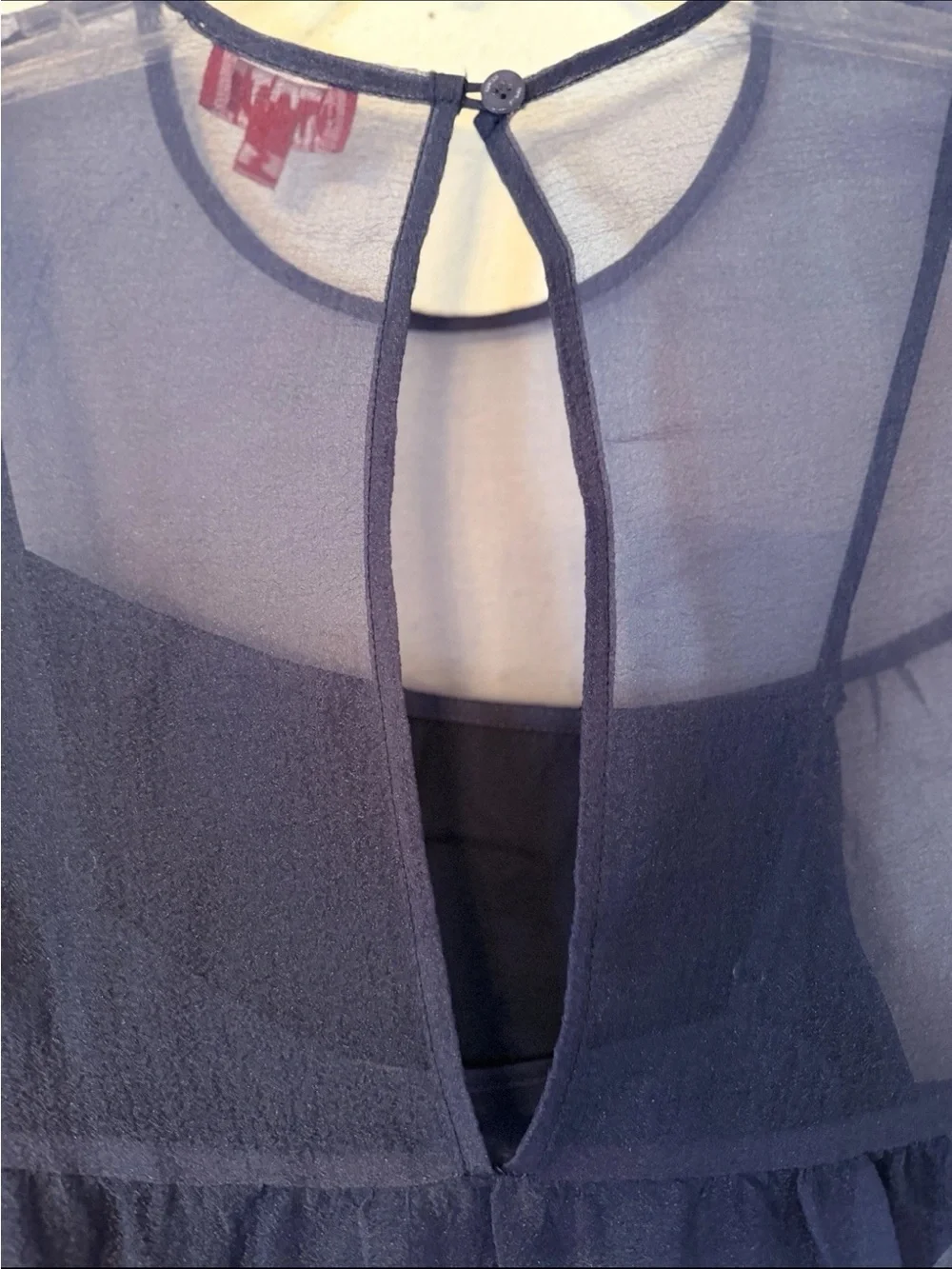 STAUD Hyacinth Organza Maxi Dress